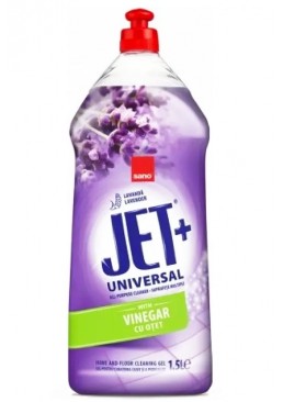 Универсальный гель для чистки Sano JET+ с уксусом, 1.5 л